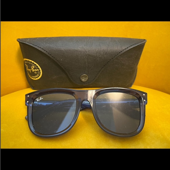 Ray-Ban Wayfarer Reverse Sunglasses - Dark Blue - Picture 2 of 4